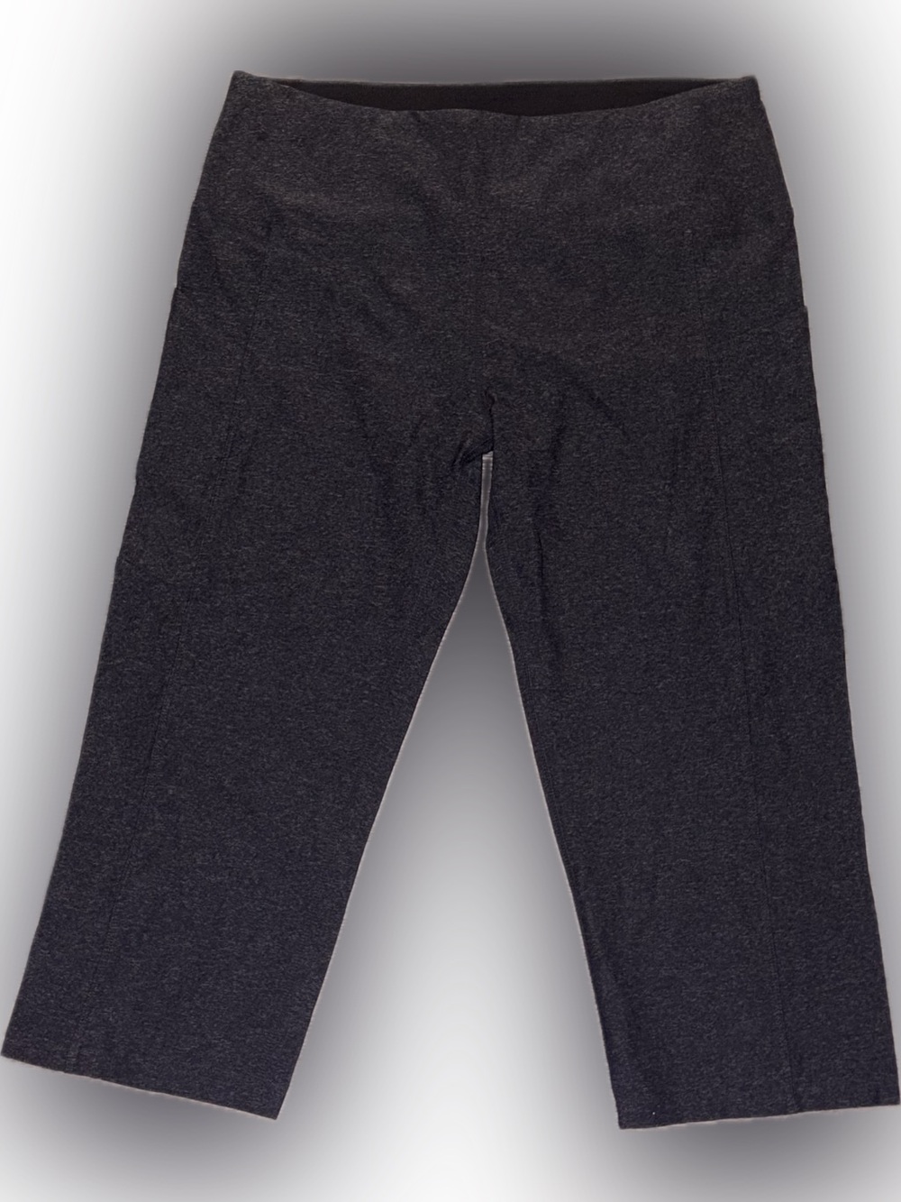 2 for $30 NWOT Kirkland Signature Charcoal Gray Yoga Capris